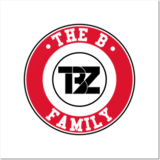 The Boyz the B family logo emblem Posters and Art